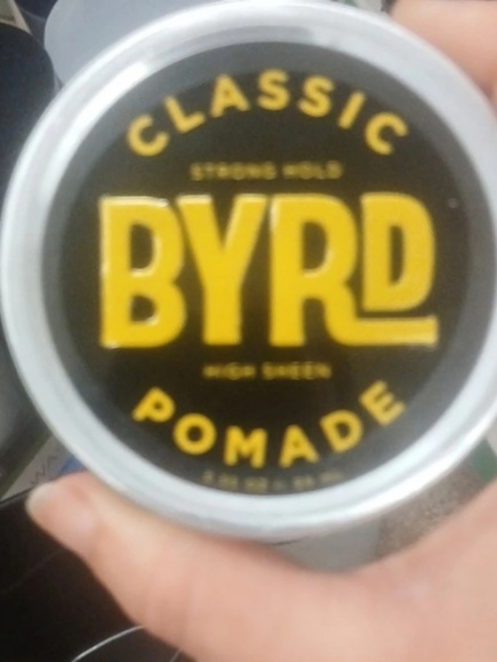 BYRD Classic Pomade High Shine Pomade NWT